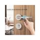 thumbnail image 2 of 4pcs Soft Silicone Door Handle Bumper Anti-Collision Pad, No Drill, Noiseless & Traceless, For Kitchen, Bathroom, 2 of 5