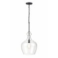 thumbnail image 6 of 4211-MB Millennium Lighting Corra - 1 Light Pendant-18 Inch Tall and 11.75 Inch Wide-Matte Black Finish    -Traditional Installation, 6 of 15