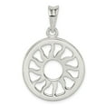 thumbnail image 1 of FB Jewels Sterling Silver Polished Sun Pendant, 1 of 2