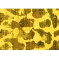 thumbnail image 1 of Ahgly Company Indoor Rectangle Oriental Yellow Modern Area Rugs, 8' x 12', 1 of 4