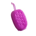 thumbnail image 3 of Brosse de Bain Exfoliante Double Face en Mousse Cendrée, 3 of 3