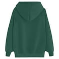 thumbnail image 5 of ZKCCNUK Hoodies Sweatshirt for Women's Printing Long Sleeve Pocket Casual Pullover Shirt Blouse, 5 of 5
