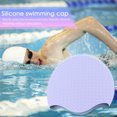 thumbnail image 4 of Gorros De Natación Silicon Beach Gorro de Natación Elástico Unisex Impermeable para Deportes Acuáticos (Azul) Ndcxsfigh Para Estrenar, 4 of 6