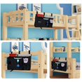 thumbnail image 2 of Bedside Caddy Hanging Organizer, Bunk Bed Organizer for Top Bunk Bed, Bedside Pocket Hanging St, 2 of 5