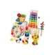 thumbnail image 1 of Juego de 9 juguetes de aprendizaje Montessori de madera para bebés y niños, 1 of 8