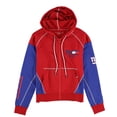 thumbnail image 1 of Tommy Hilfiger Womens TH 1985 New York Giants Track Jacket Sweatshirt, Multicoloured, Small, 1 of 2