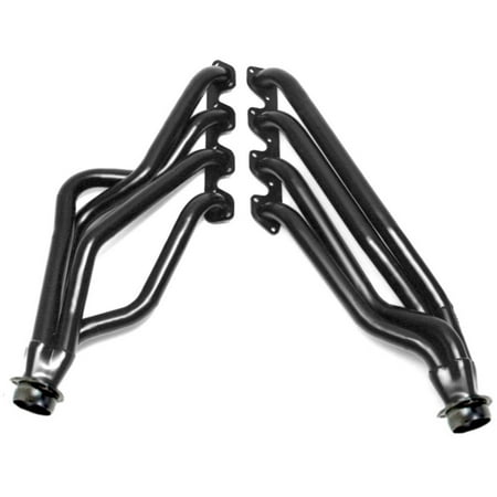 Hedman Hedders 89260 Standard Duty Uncoated Headers; Tube Size 1.75 in.; Collector Size 3 in.; Long Tube; Incl. Headers/Gaskets/3 Bolt Adapter/Mtg. Hardware; Fits select: 1977-1979 FORD F150