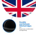 thumbnail image 5 of Union Jacks Flag Round MousePad Washable Non-Slip Rubber Base Small Mouse Mat, 7.9×7.9 inches, 5 of 6