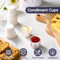 thumbnail image 4 of Vasos desechables de papel para medicina con soufflé, 22 ml, LITOPAK, 500 unidades, 4 of 7