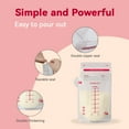 thumbnail image 3 of HORIGEN Breastmilk Storage Bags, 120 Count, 7oz/210ml, BPA-Free, Leak-Proof, 3 of 10