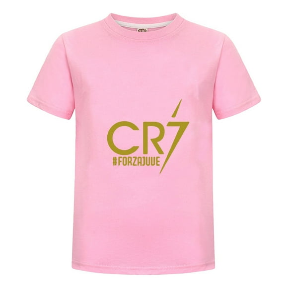 Playera CR7 para Niño con Celebración y Número 7 | Ropa de Futbol Infantil