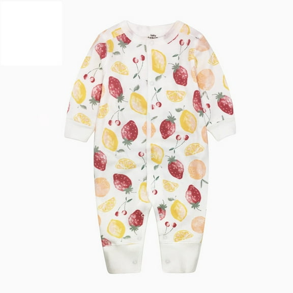 CUZIBR Baby Boy Girl Print Romper Jumpsuit Oneise One-Pieces Playsuits Outfits Stylish Dailywear For Toddler