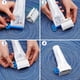 thumbnail image 3 of 3 piezas de exprimidor de pasta de dientes con tubo rodante, soporte para asiento de pasta de dientes, dispensador giratorio de pasta de dientes para baño (color mixto), 3 of 7