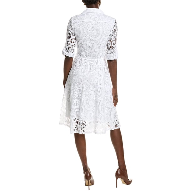 Nanette Nanette Lepore womens Lace Midi Dress, 14, White - Walmart Business Supplies Nanette Nanette Lepore womens Lace Midi Dress, 14, White - Walmart Business Supplies