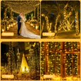 thumbnail image 2 of Guirnalda de luces navideñas Kwaiffeo, 100 m, 300 LED, 8 modos, blanco cálido, 2 of 6