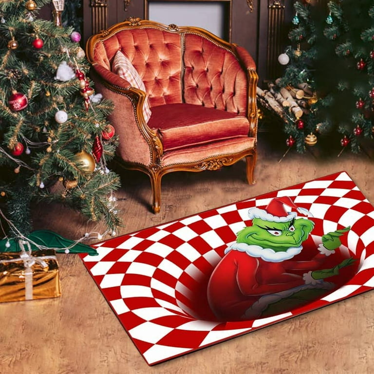 Indoor Christmas Doormat Christmas Decoration Non-Slip Doormat