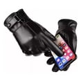 thumbnail image 3 of Guantes De Cuero De Invierno Pantalla Táctil Cálido Y Suave, 3 of 8