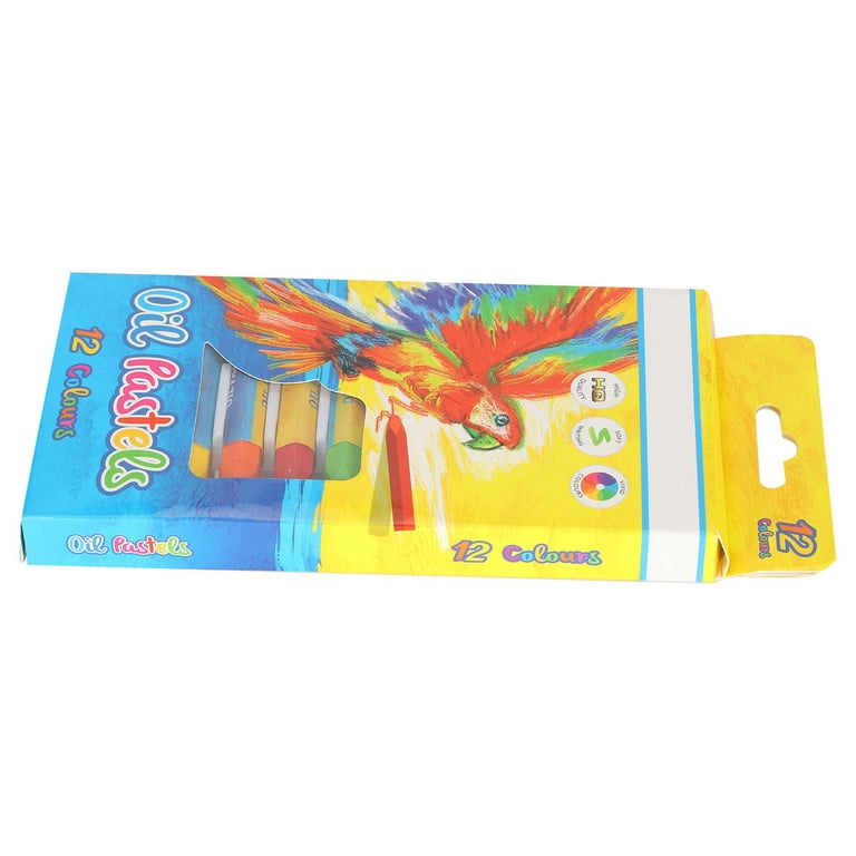 Oil Pastel, Crayon Feel Comfortable Application Materials For