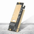 thumbnail image 2 of Performances Stables PCI Express 16x Carte Adaptateur, M Clé M.2 à PCIE3.0 X16 SSD, pour, 2 of 8