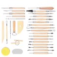 thumbnail image 1 of Jinyi 30 Pcs Py Tools, Sculpting Tools For Mer , Mer Tools For Adults Or Beginner, Moing Tools Set With, 1 of 5