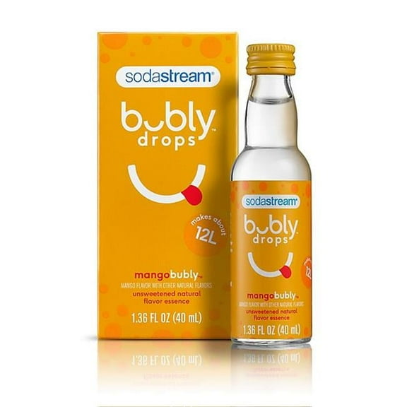 Sodastream USA  40 ml Mango Bubly Fruit Drink Bottle
