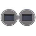 thumbnail image 1 of 2 uds. Alfombrilla inferior de botella con almohadilla de acrílico para taza con luz LED Solar para todos los modelos de coche (rojo), 1 of 8