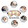 thumbnail image 7 of Naloa Sunflowers Print Sleep Mask for Sleeper, Light Blocking Sleeping Eye Mask for Women Men, Eye Shade with Adjustable Strap for Travel, Nap,Meditation, 7 of 7