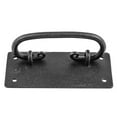 thumbnail image 6 of Renovators Supply Cabinet Pulls 4.4" Black Wrought Iron Drawer Bail Pulls w/Screws, 6 of 7