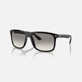 thumbnail image 2 of Sunglasses Ray-Ban RB 4547 601/32 Boyfriend Two Black Clear Grad, 2 of 5