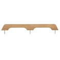 thumbnail image 2 of Teak Handrail, Rot Resistant 2 Loop Unique Grain Anti Warp Wooden Boat Grab Handle  for Marine RV Boating, 2 of 7