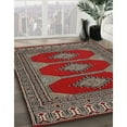 thumbnail image 3 of Ahgly Company Machine Washable Indoor Rectangle Traditional Bullet Shell Brown Area Rugs, 3' x 5', 3 of 7