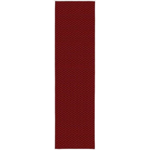 Garland Rug Medallion Chili Red Indoor Runner Rug, 2' x 12'
