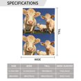thumbnail image 6 of Sigee Cows Cattles for Live Happy Decorative Small Garden Flag,Double Sided Yard Flags Holiday Garden Flags for All Seasons, 6 of 9