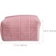 thumbnail image 2 of SHOWERORO 2Ud Bolsa Organizadora De Maquillaje Rosa Gran Capacidad Con Cierre Resistente Para Viaje Y Uso Diario, 2 of 7