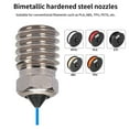 thumbnail image 3 of 3PCS Hardened Steel Nozzle Replacement, High Extruder Nozzles for Lab  3D Printer, Extruder Hotend Nozzle, with, 3 of 7