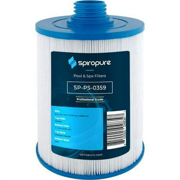 SpiroPure Replacement for Unicel 6CH-940 Filbur FC-0359 Pleatco PWW50P3 PWW50 Waterway 817-0050 Hot Tub Spa Pool Filter Replacement Cartridge