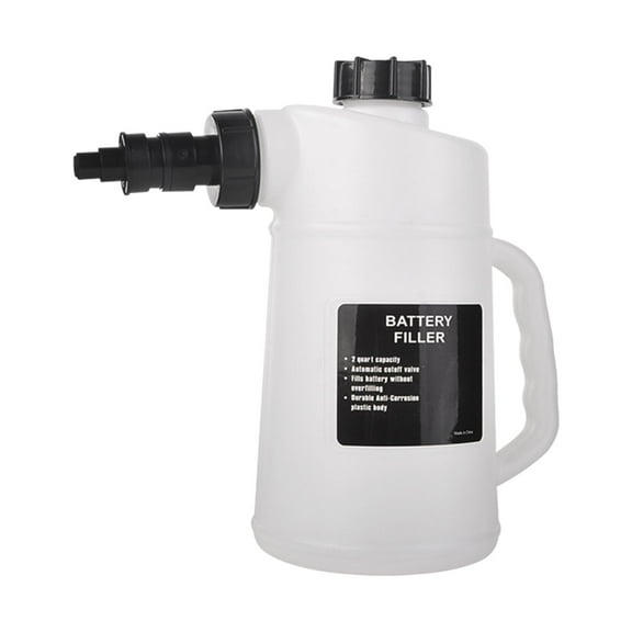 Kuntesetty Automatic Battery Filler, Filling Jug Maintenance Tool, 2L, Distilled Water, Jug