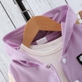 thumbnail image 6 of Hpgjzj Kids Girls Boys 2 Piece Outfits Athletic Tracksuit Toddler Long Sleeve Hoodie Jacket and Sweatpants Set, 6 of 7