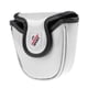 thumbnail image 5 of Durable PU Golf Putter Cover - Universal Mallet Headcover - Cierre magnético - Blanco kusrkot Cubierta de putter de golf, 5 of 7