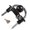 Black, variant on Amdohai Heavy Duty Universal Coupler Hitch Trailer Lock Fits 1-7/8'', 2'', And 2-5/16''