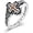 01-Cross Ring, variant on Cross Ring for Women 925 Sterling Silver Wooden Cross Ring Religious Christian Jewelry Size 9