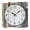 #6, variant on VOCOO Wall Clock, Square Silent Non Ticking Battery Operated Clock for Living Room, Bathroom, Bedroom, Kitchen, Office or School 10 Inch Leaf Clock