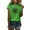 Green, variant on Sherrylily Summer Women Sunflower Short Sleeve T Shirt Cute Graphic Tees Loose Tops