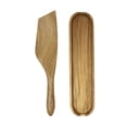 thumbnail image 1 of Mad Hungry 2-Piece Acacia Wood Spurtle Set, Natural, 1 of 4