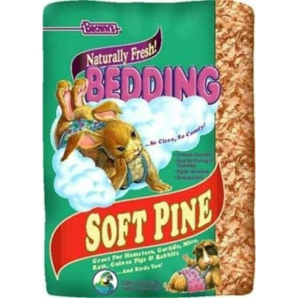 Brown's Soft Pine Bedding for Small Animals, 20 L