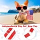 thumbnail image 5 of Corbatas patrióticas YONGSHENG ajustables para perros y mascotas 12 piezas con bandera, 5 of 5