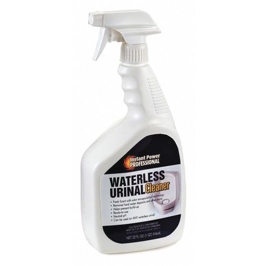 INSTANT POWER PROFESSIONAL 8205 Waterless Urinal Cleaner,Clear,32 oz