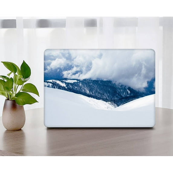 KSK KAISHEK Protective Case Hard Cover Only for MacBook Pro 13 inchs 2023 2022 2021-2016 A2338 M1&A2289&A2251&A2159&A1989&A1706&A1708 + Black Keyboard Cover, Sky Series 0420