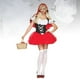 thumbnail image 2 of Vestido de Caperucita Roja Disfraz de Halloween Traje de fiesta para Masquerade Performance Cosplay (Rojo), 2 of 6