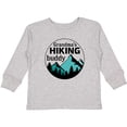 thumbnail image 3 of Inktastic Grandma's Hiking Buddy with Mountains and Trees Boys or Girls Long Sleeve Toddler T-Shirt, 3 of 5
